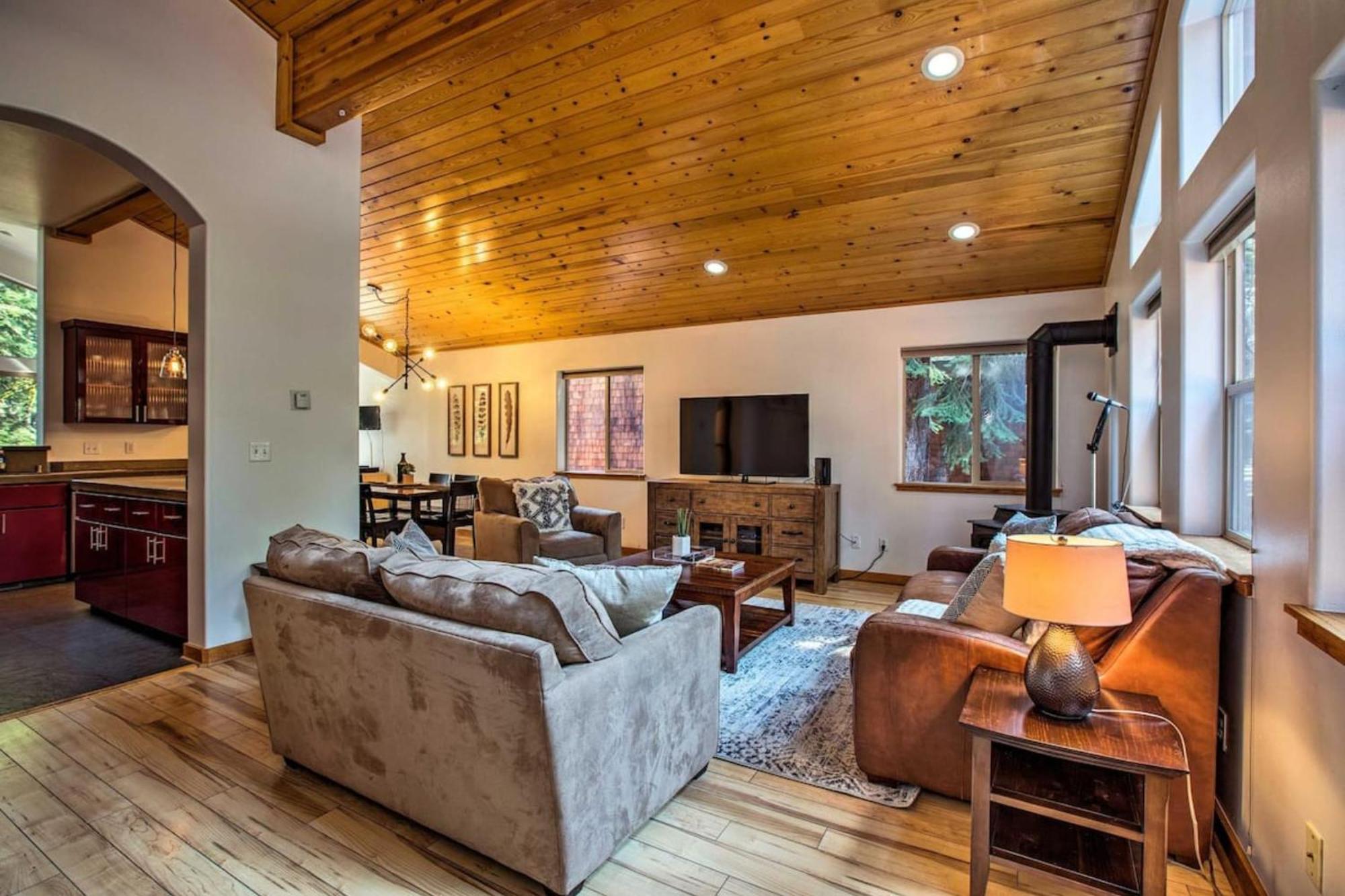 Moosetrack By Avantstay Cozy Cabin In The Of Tahoe Donner W Hot Tub Truckee Esterno foto