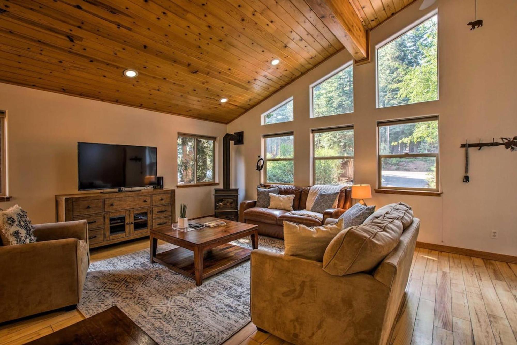 Moosetrack By Avantstay Cozy Cabin In The Of Tahoe Donner W Hot Tub Truckee Esterno foto